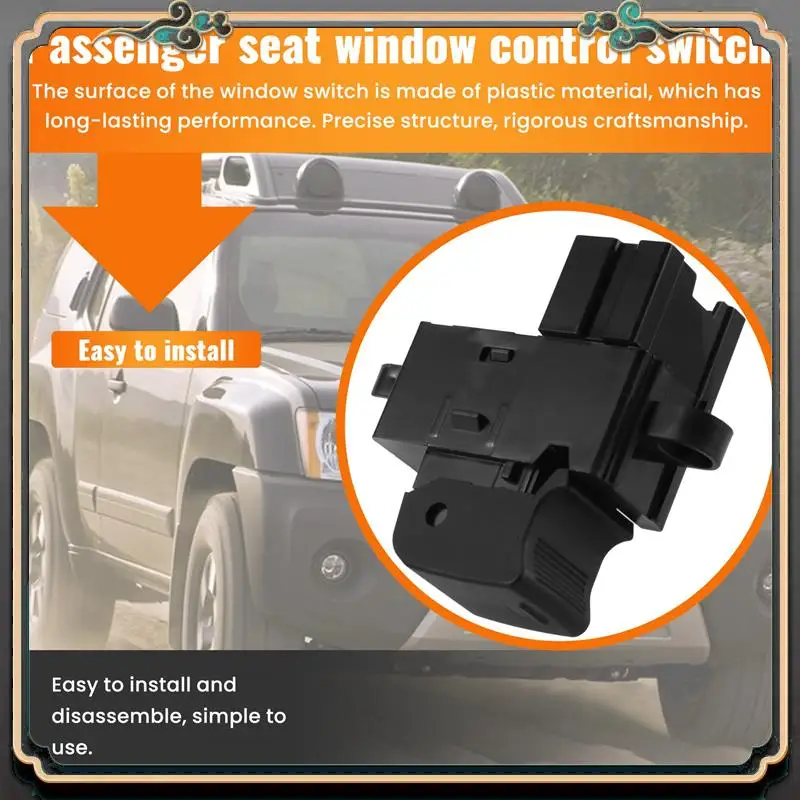 

M45K-Power Window Switch Assembly Assist Control Front & Rear Door For Nissan Frontier Pathfinder Xterra Murano 25411-EA003