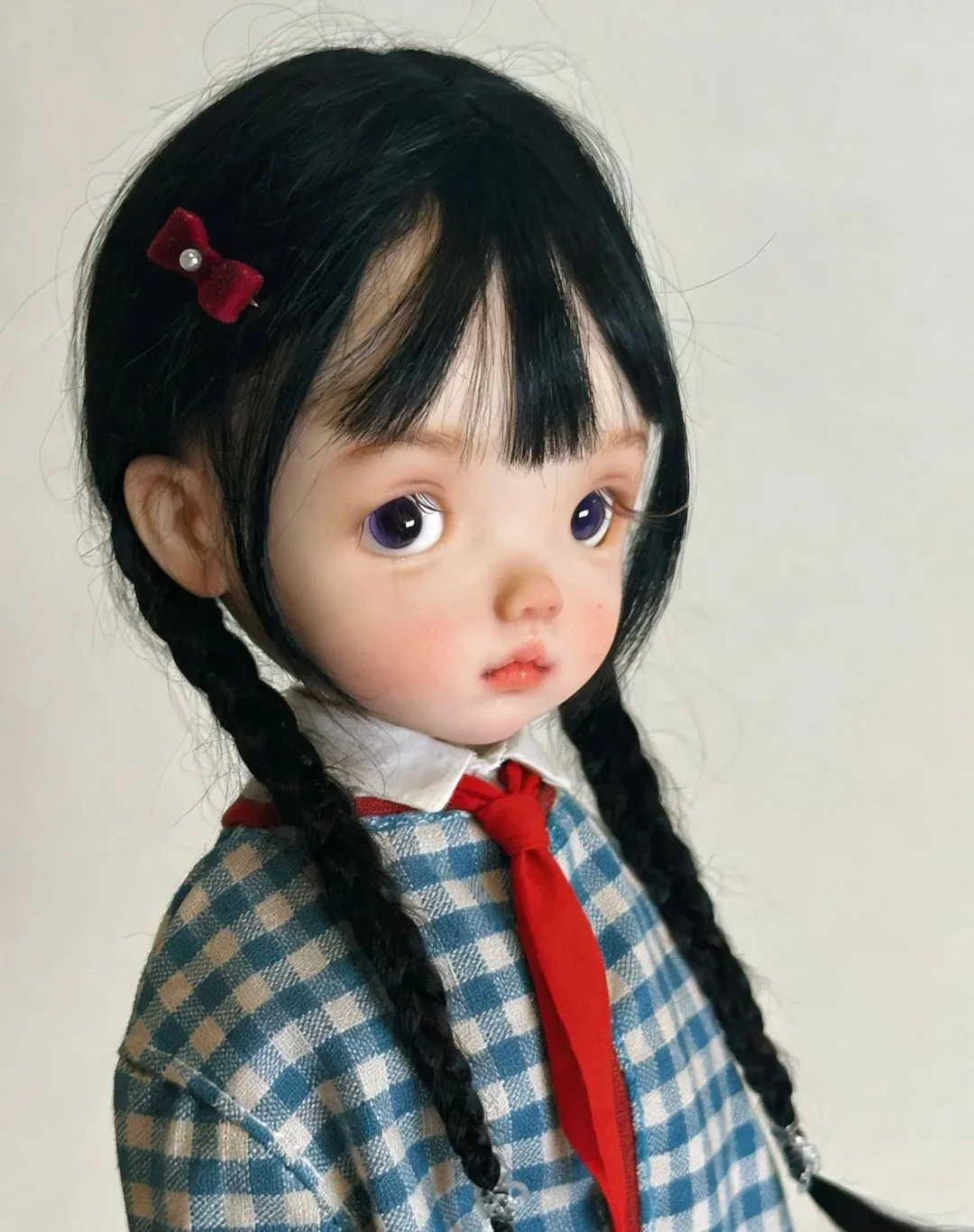 New BJD doll 1/6 landoudou  siyecao amber Head High Quality Resin Beautiful Girl Makeup Free shipping