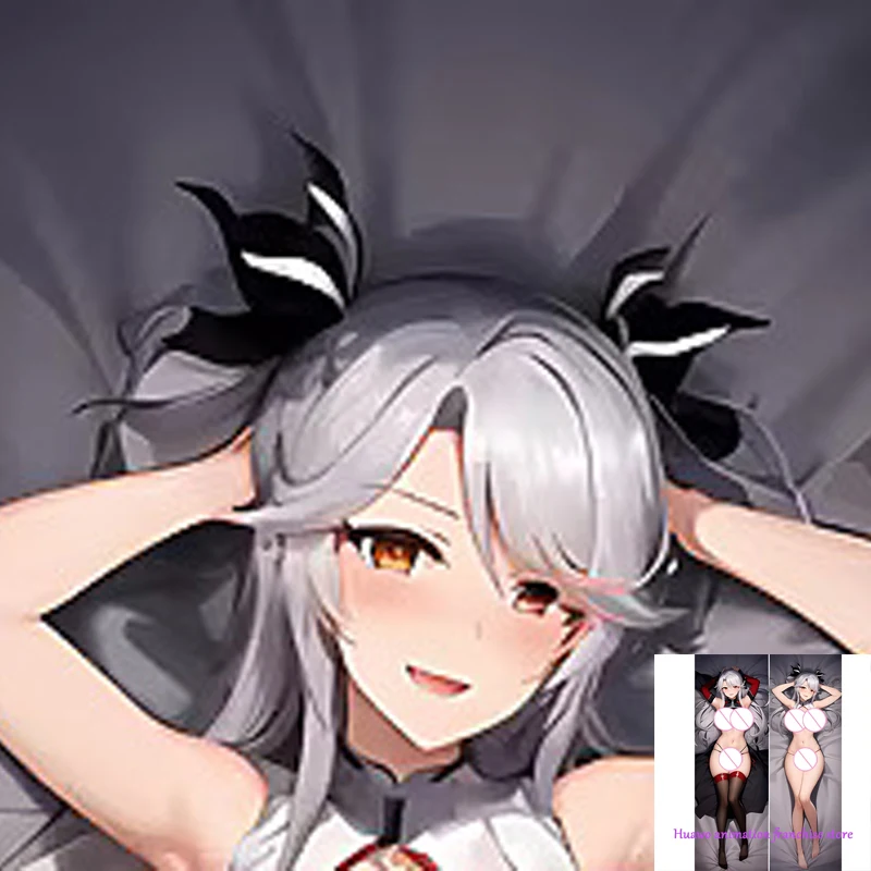 

Anime Dakimakura Pillow Prinz Eugen 2-Side Print Pillowcase Hugging Body Cushion Cover Otaku Waifuristmas Decoration 2023