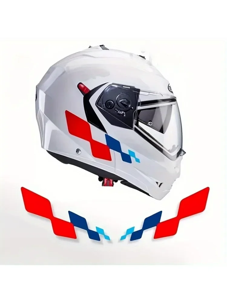 AliExpress Waterproof PVC Motorcycle Helmet Decal Sticker - Durable Tear-Resistant Racing Graphic for Motorbike, Dirt Bike, Scooter Helmets