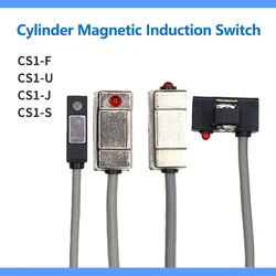 CS1-F/U/J/S Cylinder Magnetic Induction Switch AC/DC Two-wire AC/DC Sensor 5-240V