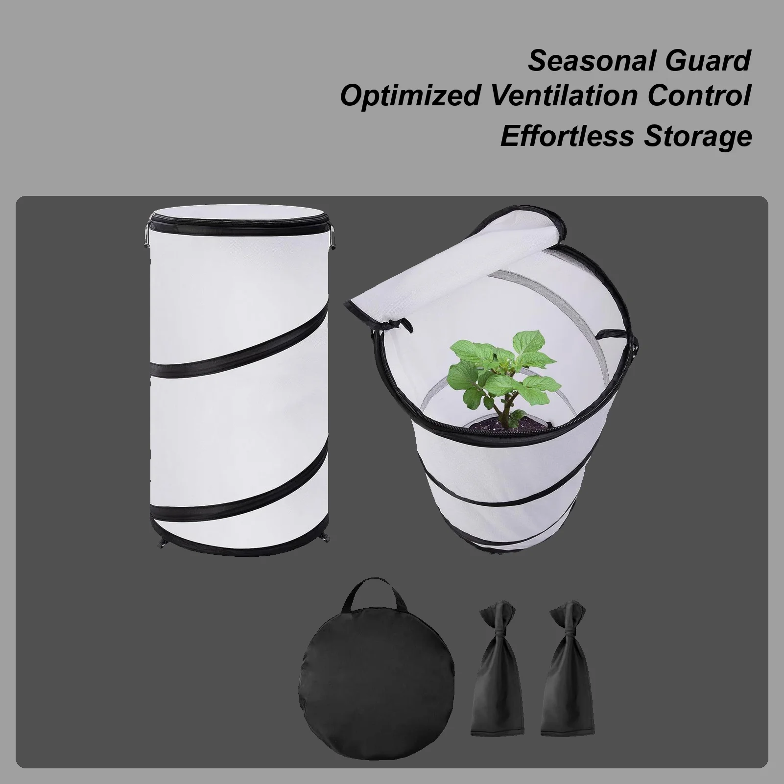 

Морозные одеяла для уличных растений, поп-дизайн, домашняя палатка, тент, 2 шт., складные круглые дышащие чехлы для замораживания растений, 20x12 дюймов для