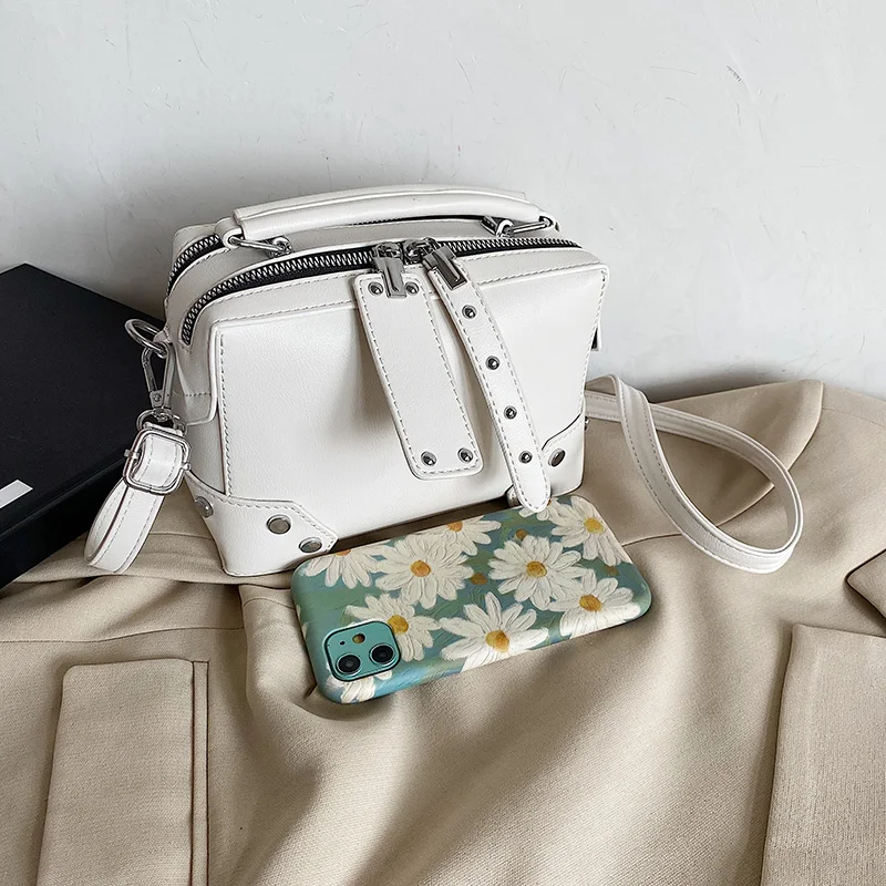 Borse da donna borsa a tracolla a tracolla per borsa a tracolla da donna stilista di alta qualità Flap borse da donna con rivetti borse di lusso
