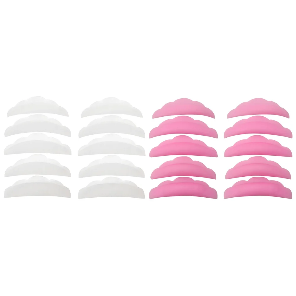 

Eyelash Perming Pads Silicone Material Reusable Comfortable Fit for Most Eye Shapes Easy to Clean Salon and Personal Use