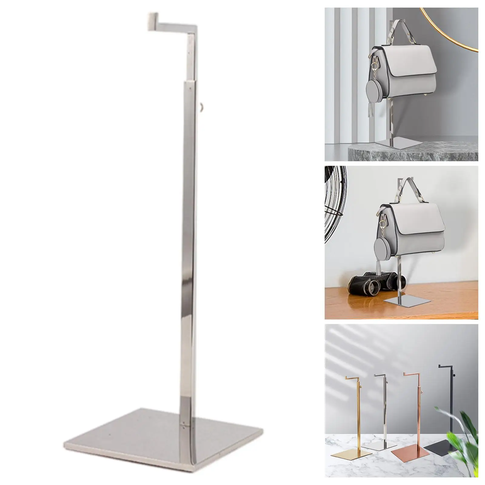 Handbag Display Rack, Shoulder Bags Purse Stand Storage Hanging Hook Holder,