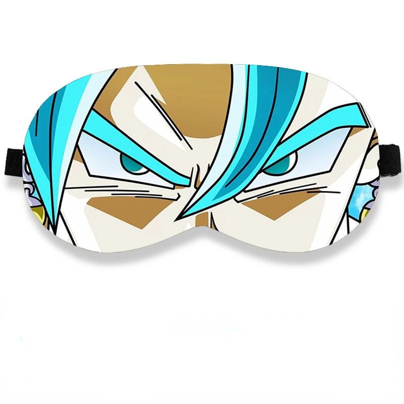 Dragon Ball Animation Eye Mask, Kakarot, Filho Goku, Super Saiyajin, Flautim, Vegeta, Dormindo, Presente Blackout, Kawaii