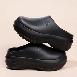 New Summer Sports Shoes for Women's Slippers Thick Sole Platform Slippers EVA Simple and Versatile Casual Beach Shoes