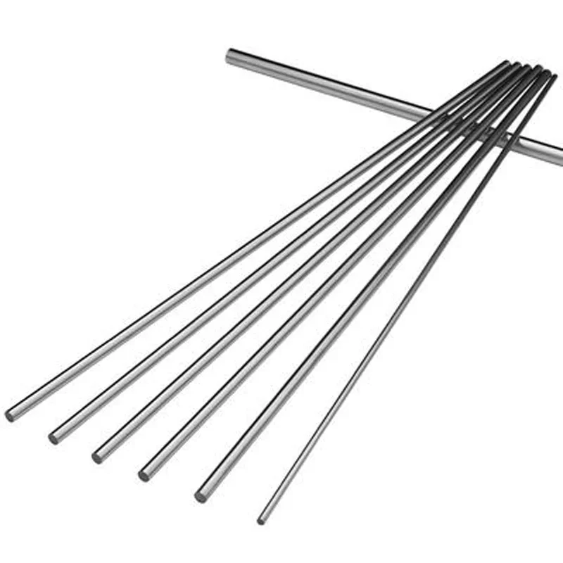 0.3~0.9MM Carbide Straight Shank Round Rod 100L150L 200L 330L Wear Resistant High Hardness CNC Machine Tungsten Steel Round Bar