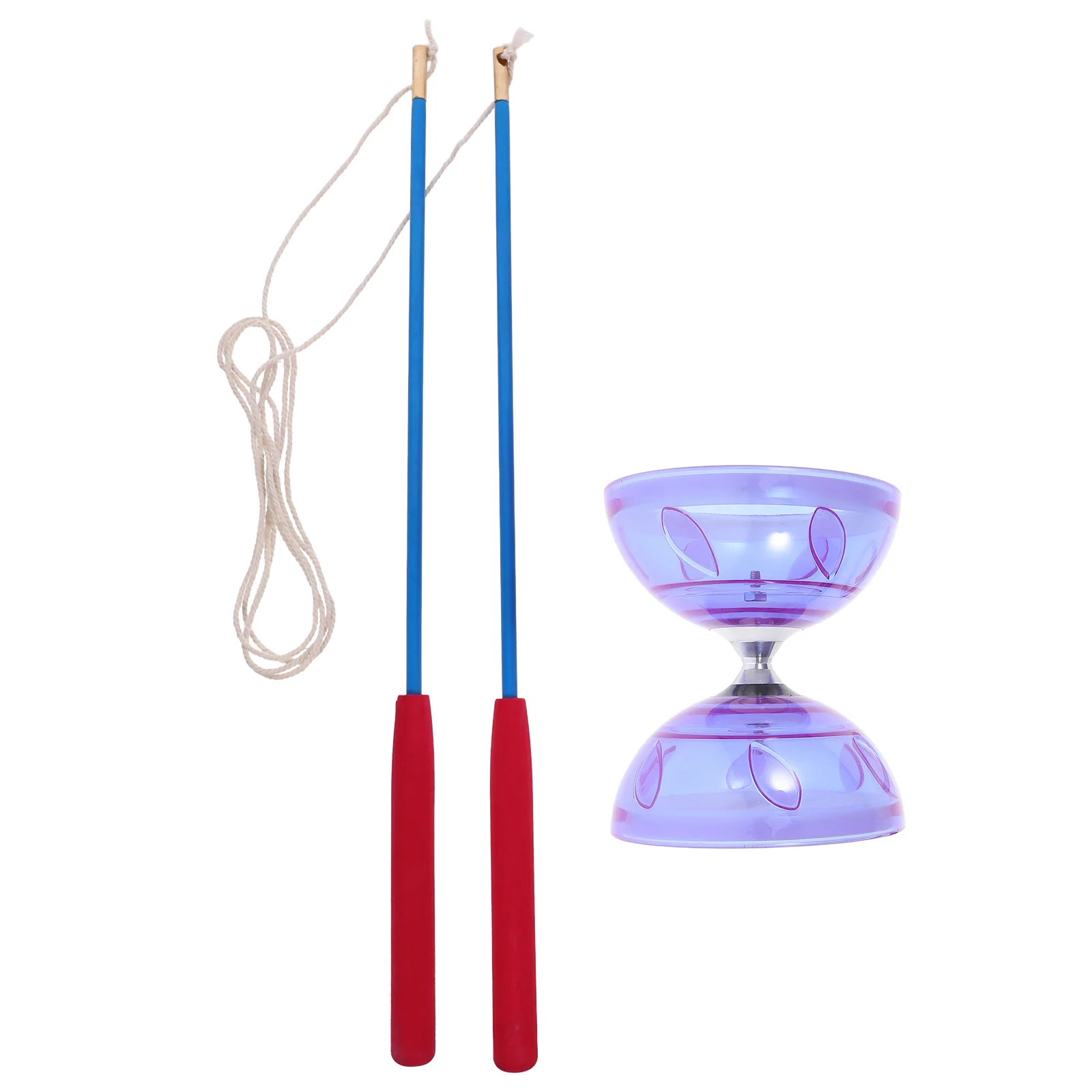 1 set Toy Fitness Diabolo Kids Plaything Soft Rubber Yoyo Professional Chinese For With Bearing Transparent Tpu Senior Adult