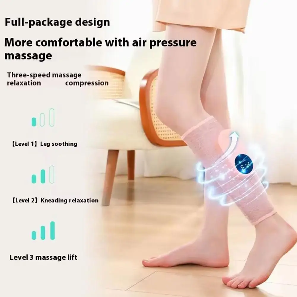 1 stücke Elektrische Bein Massager Drahtlose Wiederaufladbare Luft Kompression Kalb Massage Entspannen Bein Druck Airbag Bein Massage