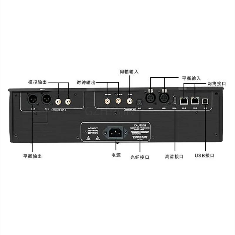 Denafrips TERMINATORII12th-1 Resistor diskret R2R dekoder DAC seimbang penuh PCM1536 DSD1024 DAC R2R tangga 32Bit AMANERO USB