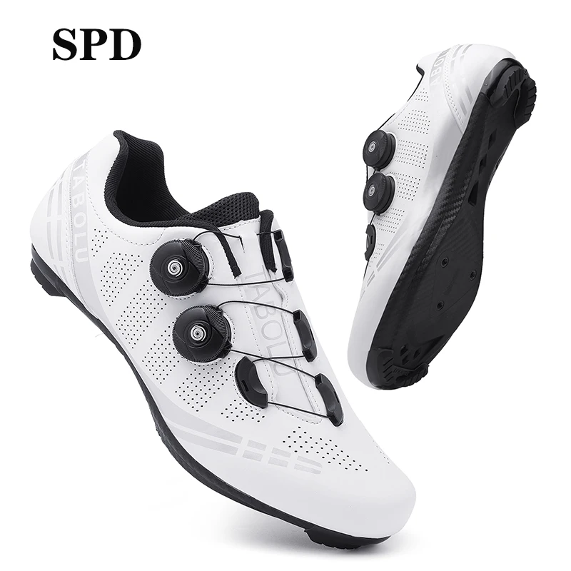Rennradschuhe Upgrade Hochwertige Herren-SPD-Selbstverriegelungs-Rennradschuhe Damen Outdoor Atmungsaktive Radschuhe – Detail 23