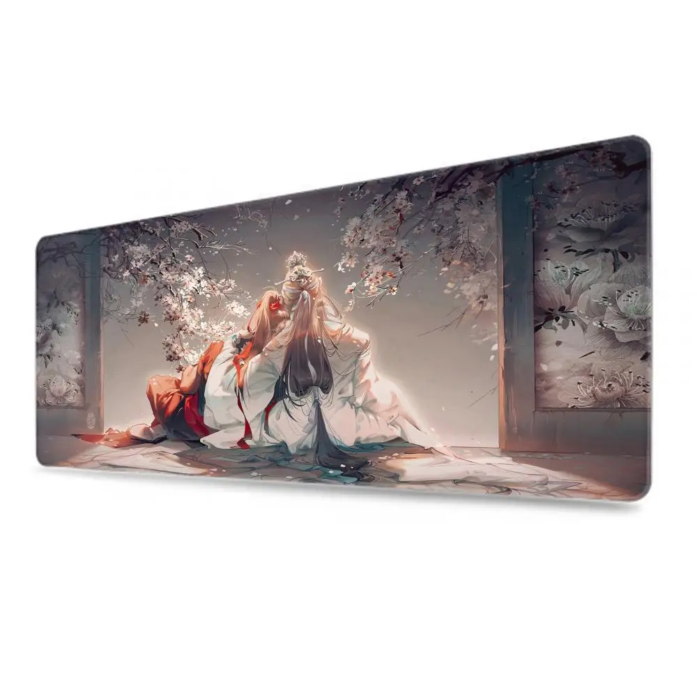 Mo dao zu shi Mousepad Custom Skin Cartoon Anime Gaming Mouse Pad Keyboard Mouse Mats Desk Mat Accessories Girls Bedroom