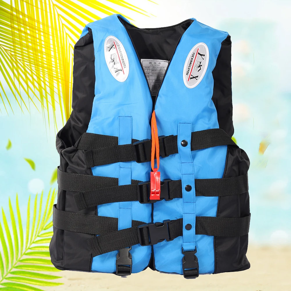 for Life Vest Lightweight Drifting Safety Vest Wear- Safe Adjustable Straps with Reflective Stripe for Swimming Sea Fishing