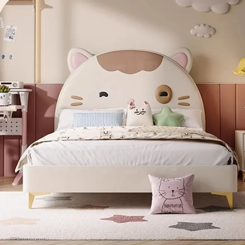 高級睡眠ベッドユニークな安全プラットフォーム睡眠プリンセスデザイン快適な格安ベッドソフト Camas De Casal トレンディな家具