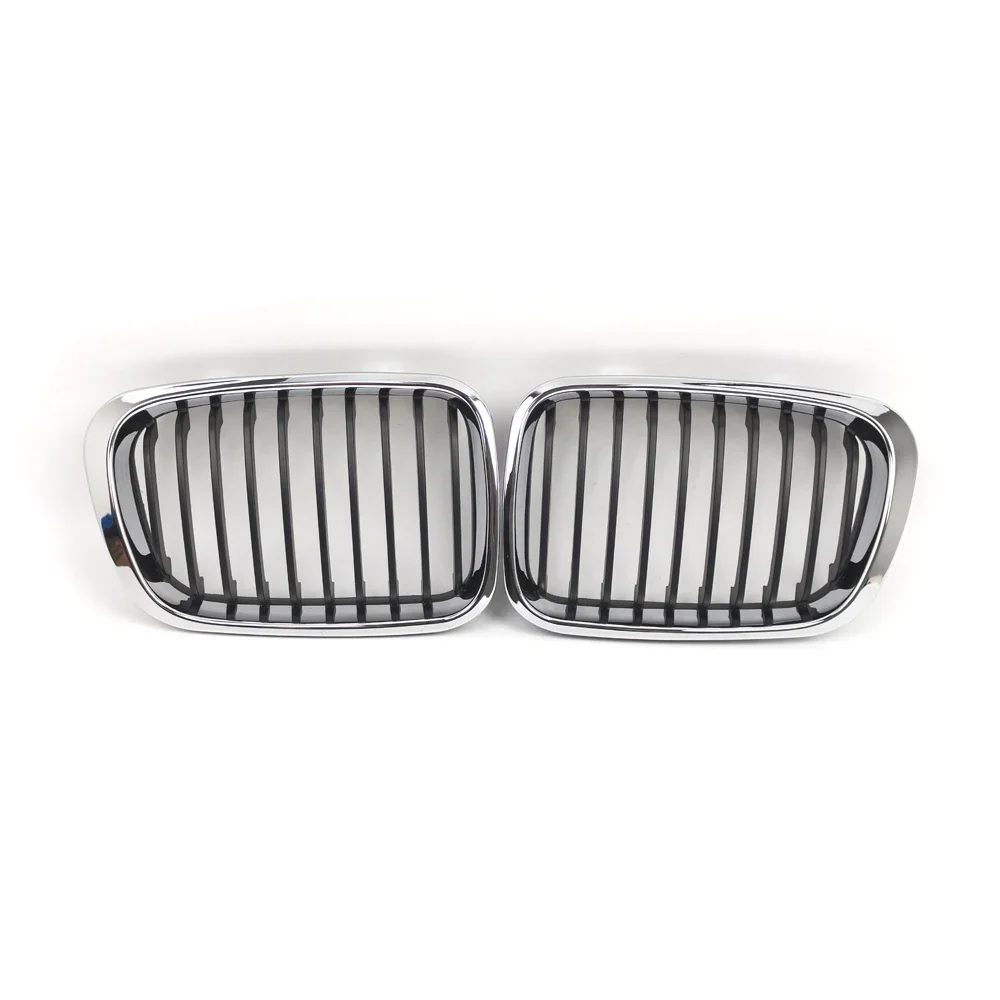 

2 шт. хромированная решетка переднего капота для BMW E46, 4-дверная передняя решетка 1998–08/2001 51138208489 51138208490