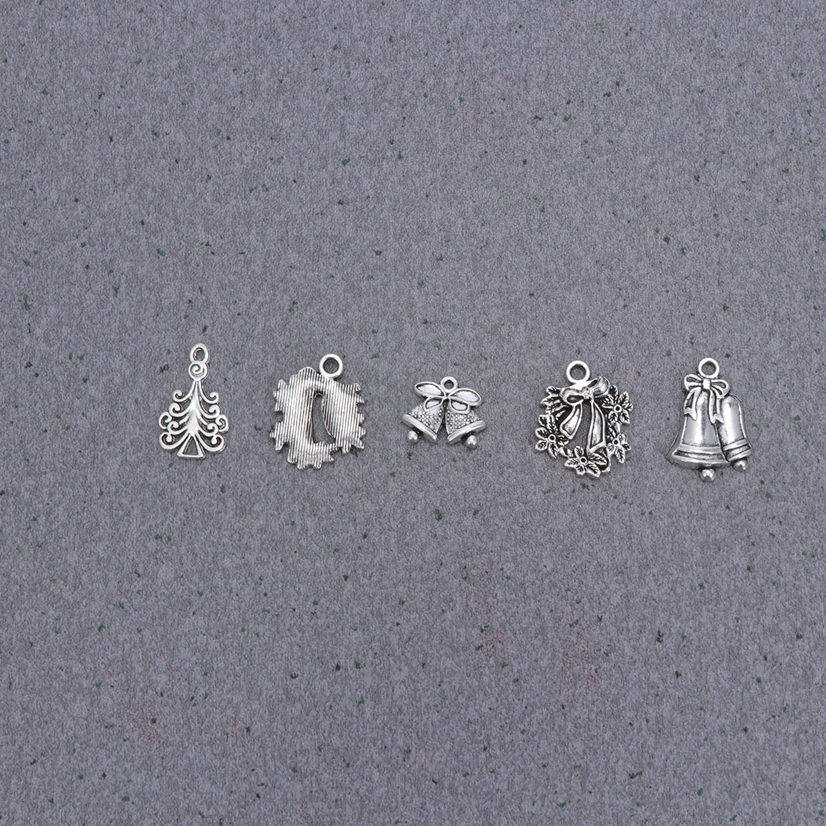50 ciondoli pendenti in lega di Natale, creazione di gioielli fai da te, accessori per collane, bracciali, orecchini, regalo unico per le vacanze fai da te