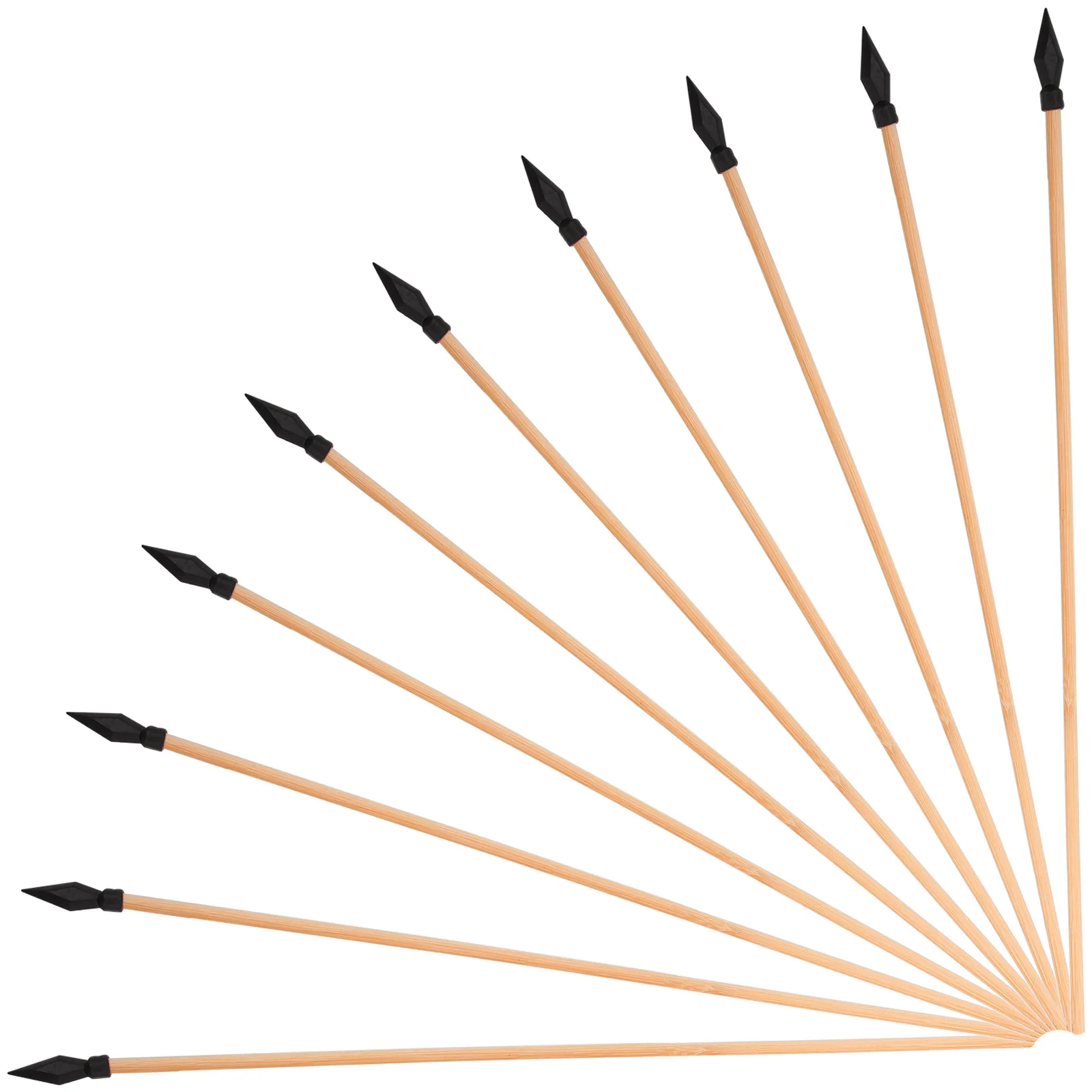 

10pcs Throwing Pot Arrows Toys Durable Lightweight Smooth Surface Kids Gifts Fun Outdoor Game Wooden Child Play