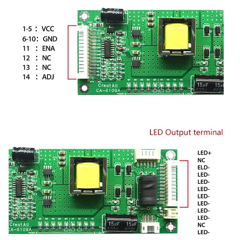 10X 10-65 Inch LED LCD Backlight TV Universal Boost Constant Current Driver Board Converters Full Bridge Booster Adapter