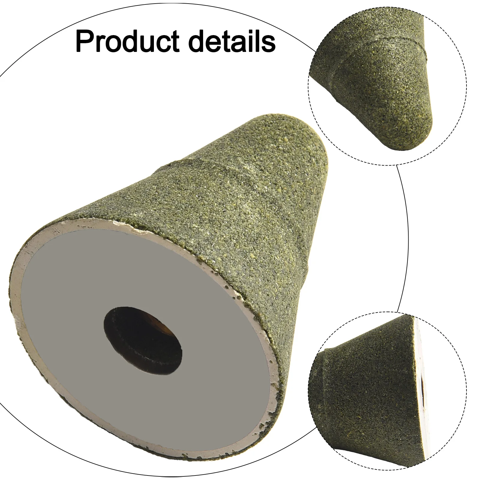 

Grinding Wheel Conical Diamond Grinding Wheel Chamfering Drill Bit M10 Engraving Polishing Trimming Suitable For Stone Tile