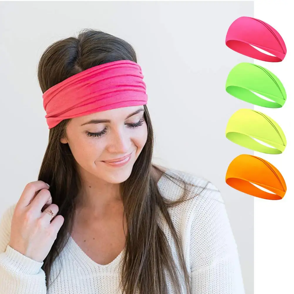 

Sweatbands Stay Dry Versatile Fitness Yoga Running Lightweight Workouts Sports Headband Moisture Wicking Workout Sweatband