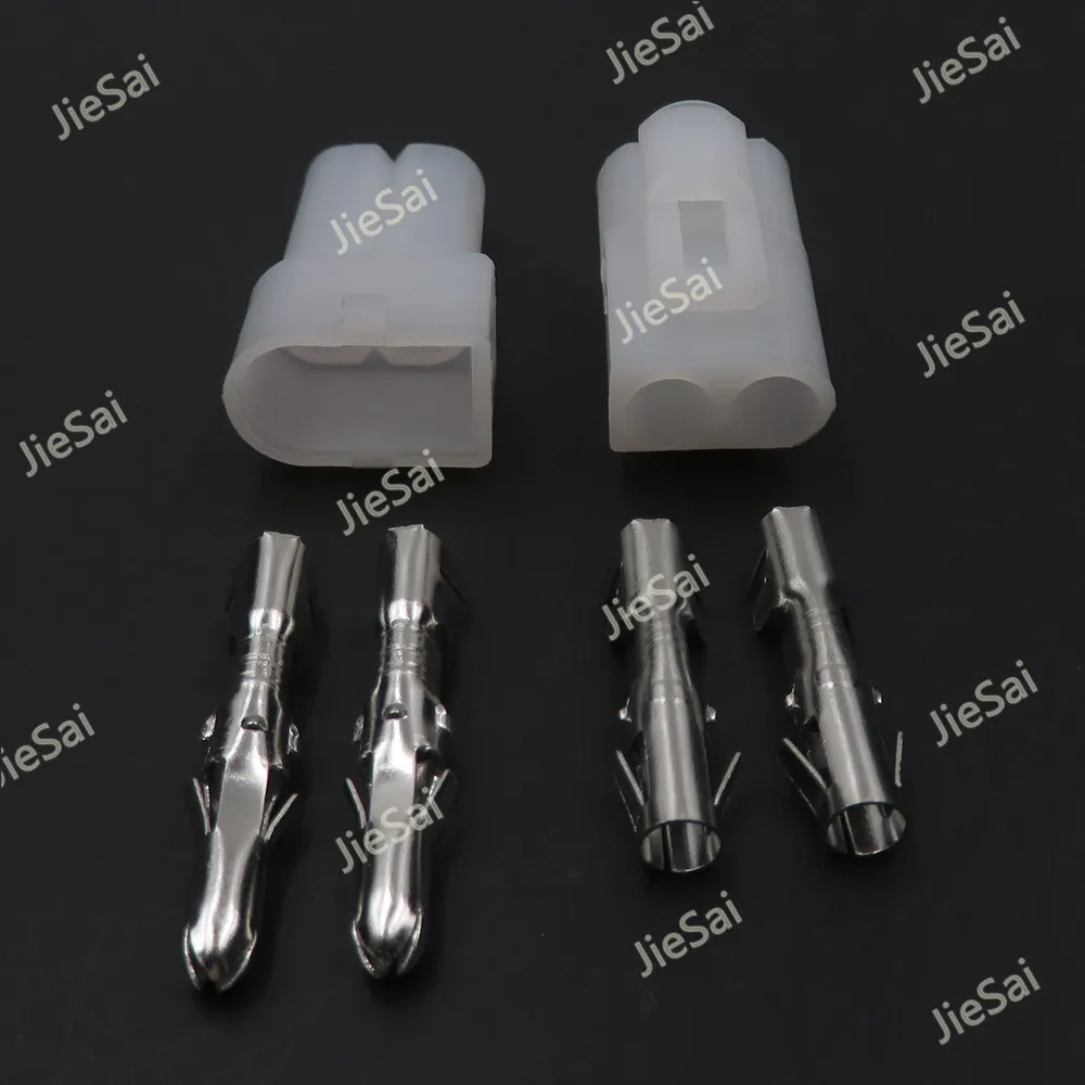 2 Pin Male Female 3.5mm Automotive Plug Connector 811972575 811972577 Motorcycle Cable Harness Socket