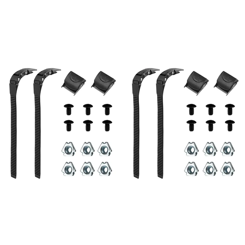 A89E-4X Roller Strap Shoes Skating Buckle Parts Replacement Straps Energy Leash Snowboard Binding Belt Tight Buckles