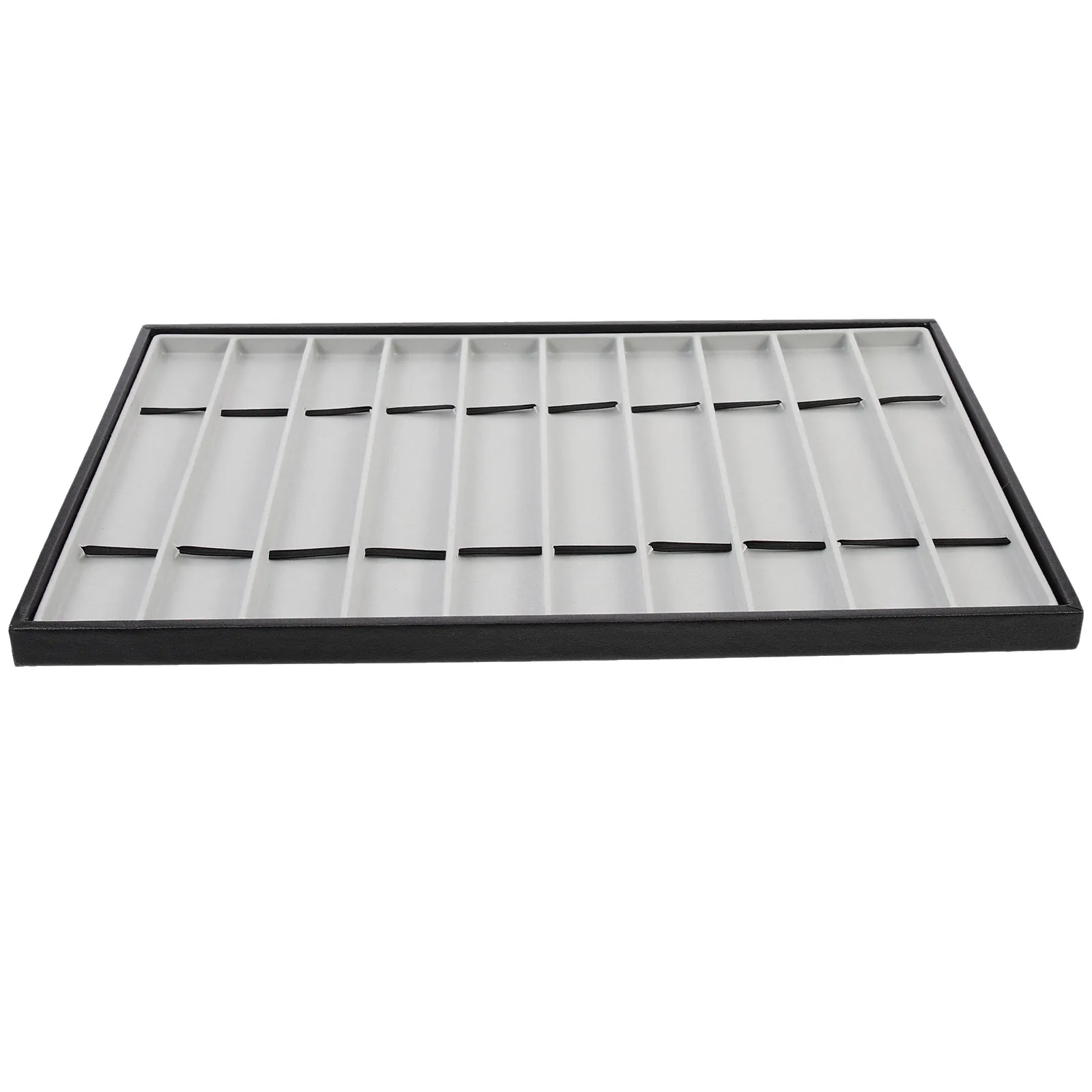 

Профессиональный органайзер-витрина для ремешков для часов для розничных магазинов, для хранения ювелирных изделий, с большими отсеками, гладкой отделкой