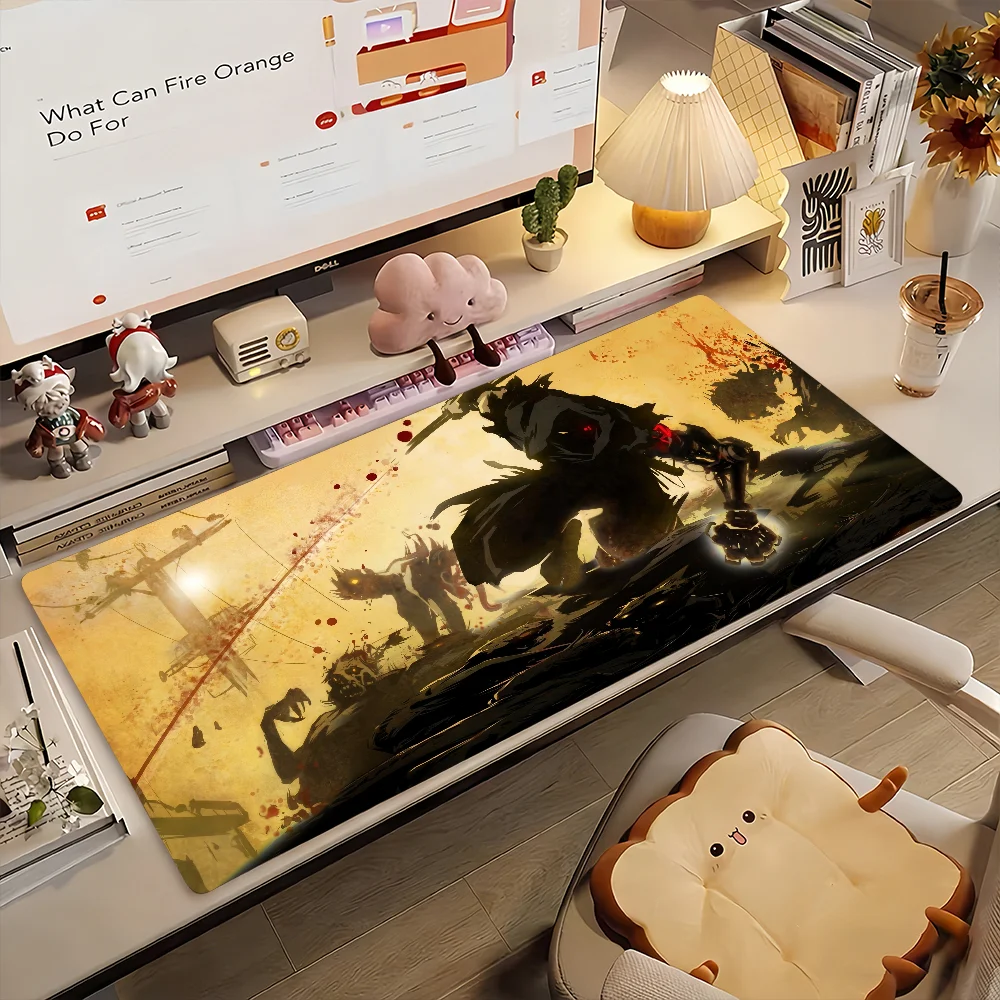 

Коврик для мыши Manga N-Ninja S-Scroll, нескользящий, резиновый, для геймеров, балансирующий, компьютерный коврик, декоративный настольный коврик, для ноутбука, офисный, большой