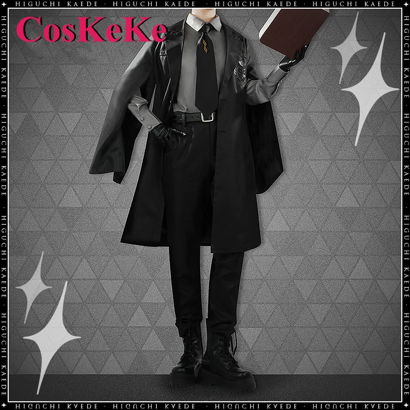 

【Customized】CosKeKe Kanakana/Knkn Cosplay Anime VTuber Costume Fashion Handsome Uniforms Halloween Party Role Play Clothing New