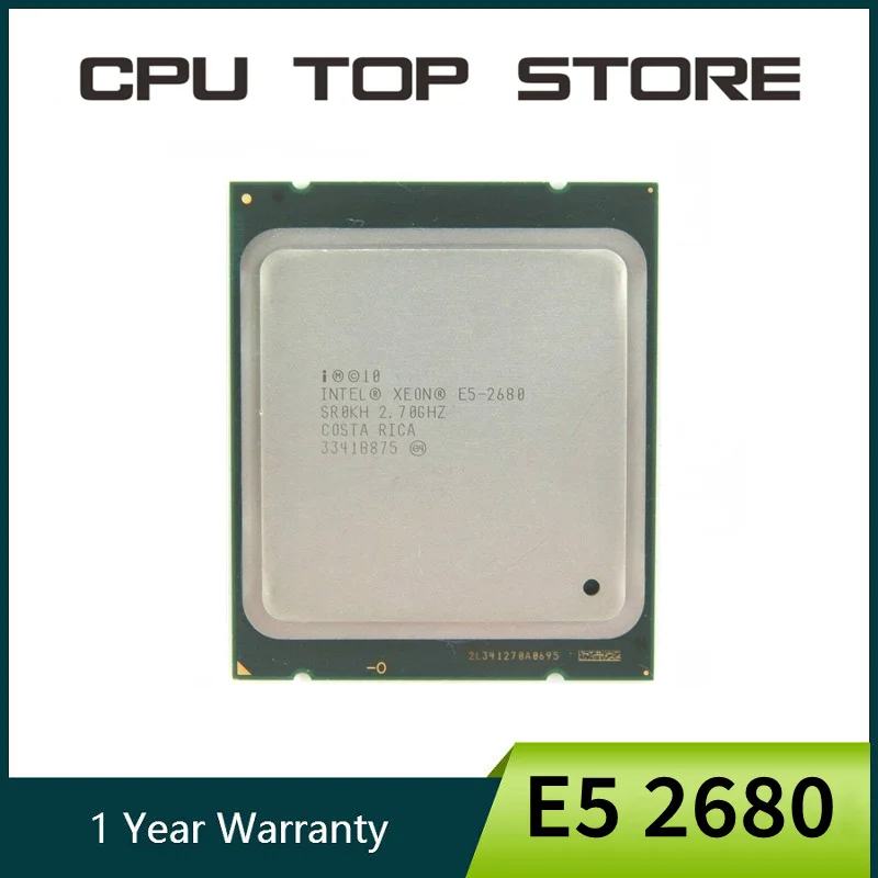 Intel Xeon E5 2680 Processor 2.7GHz LGA 2011 SR0KH server CPU