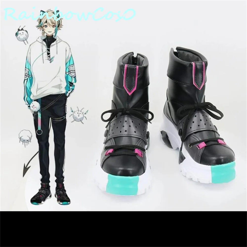 Virtual YouTuber VTuber Aza Cosplay Shoes Boots Game Anime Halloween Christmas RainbowCos0 W3429