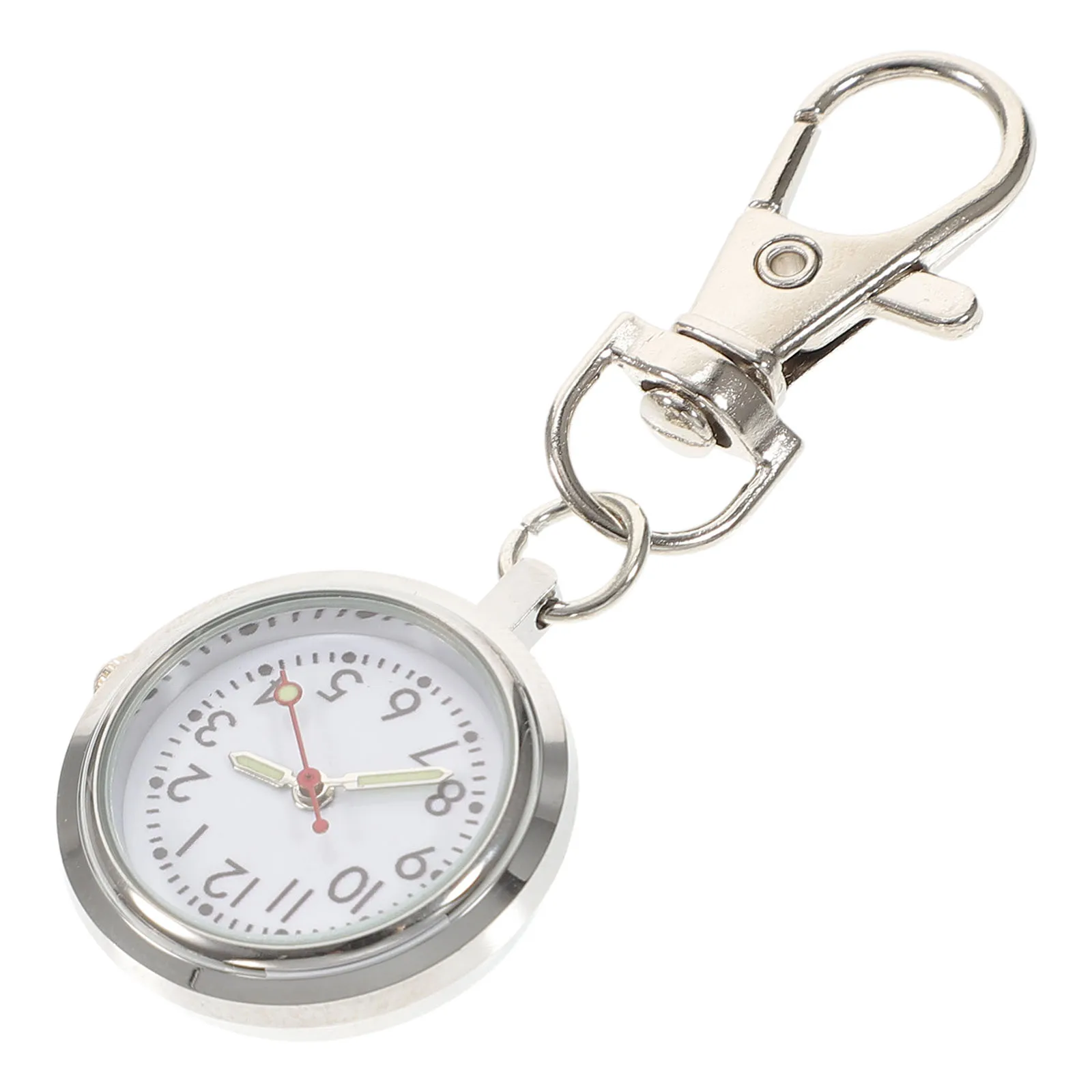 

Large Dial Pocket Watch School Hanging Students Keychain Exam 's Day Gift Woman