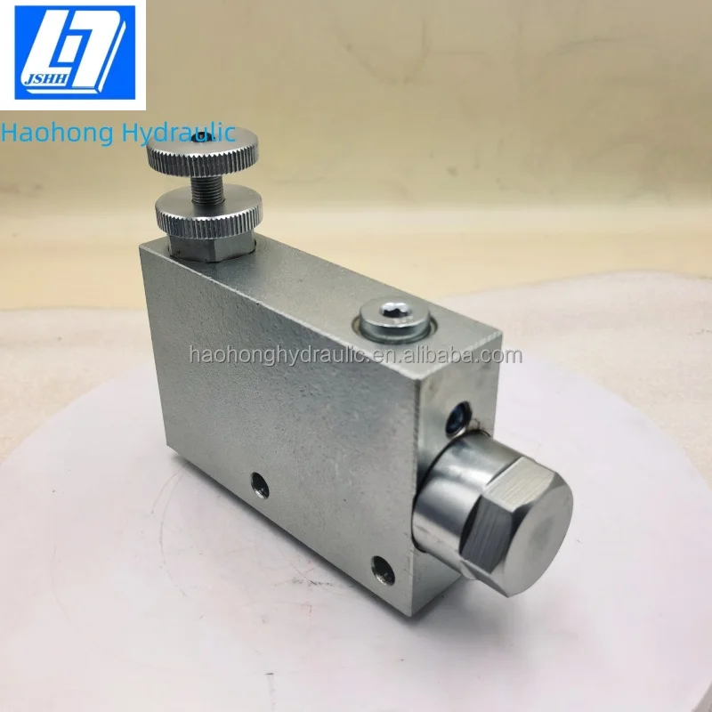 VPR3 -G1'' 3 Way Flow Control Valve 200 L/min G1 350bar Angle Structure view 4