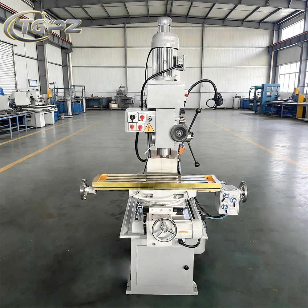High Quality ZX50C 3-Axis DRO Manual Mini Milling Machine Light Vertical X/Y-Axis Feed Drilling Milling MT4  380V/220V