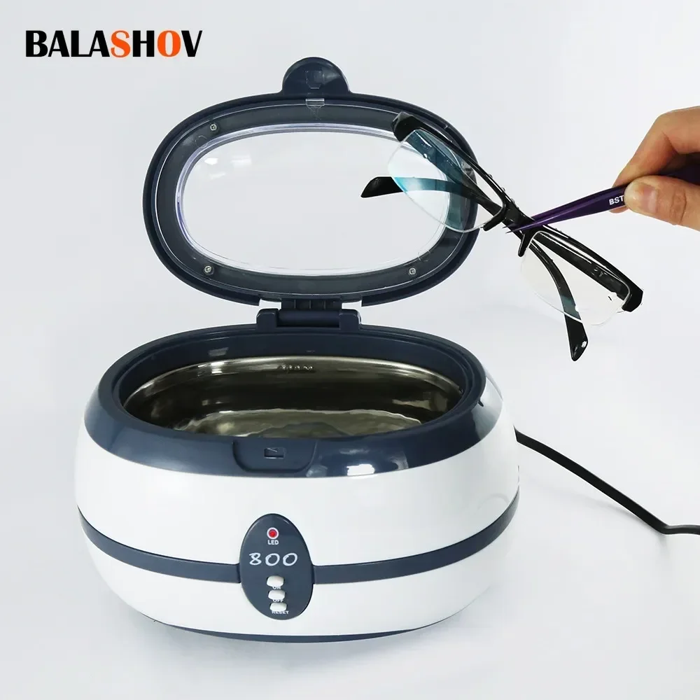 

Ultrasonic Cleaner Ultra Sonic Bath Cleaner Mouth Guards Jewelry Watch Glasses Razor Dental Ultrasound Cleaning Machine Cleaner