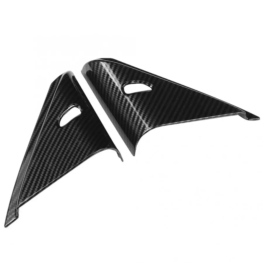 

2pcs ABS Center Pillars A Moulding Cover Trims Carbon Style Left Driver Fit for Nissan Teana 2019 Carbon Fiber style accessories