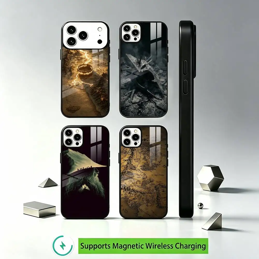 

Game LOTR Mens Fave Phone Case For iPhone17,16,15,14,13,12 Plus,Pro Supports Magnetic Wireless Charging