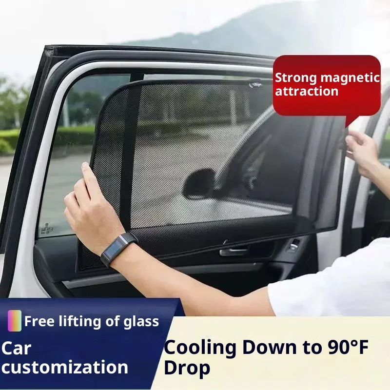 Magnetic Sunshade For Toyota Auris Corolla E210 Hatchback 2019~2025 Sun Visors Car Window Mesh Shades Curtains Auto Accessories view 3