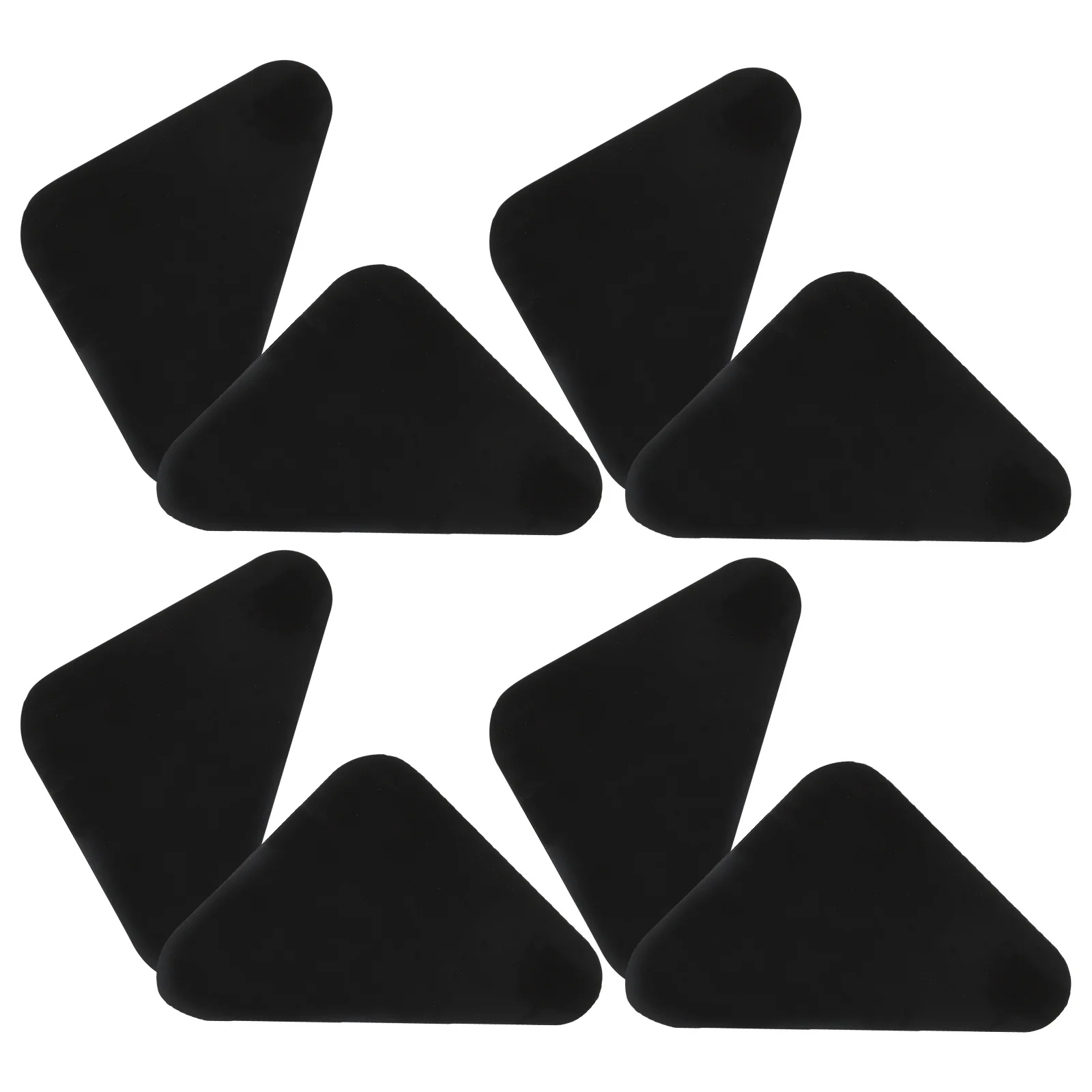 8 قطعة السجاد مكافحة الشباك ملصق قوي لاصق البساط سدادة ل الكتان الصلب أسطح الأرضية السجاد القابض البساط سدادة #1