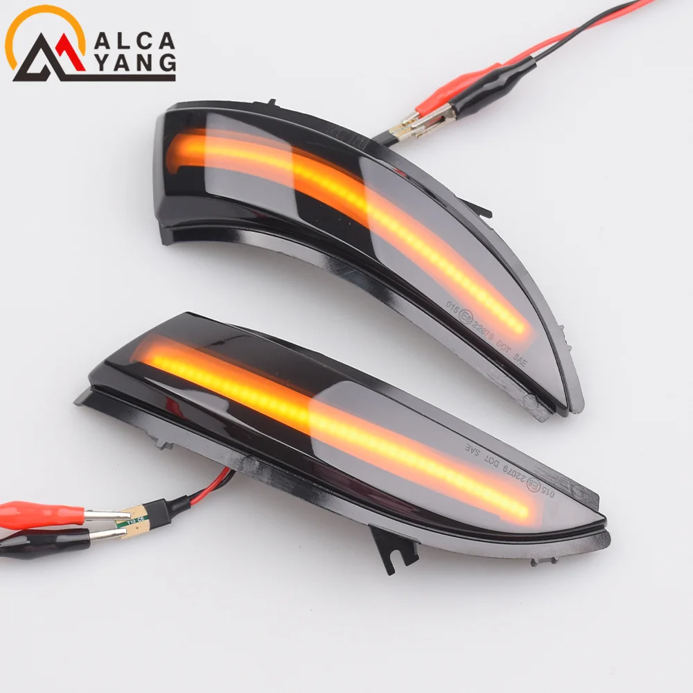 For Renault Captur Kaptur 13-16 Clio IV MK4 13-18 Zoe Dynamic Turn Signal Light LED Mirror Sequential Indicator Blinker Lamp