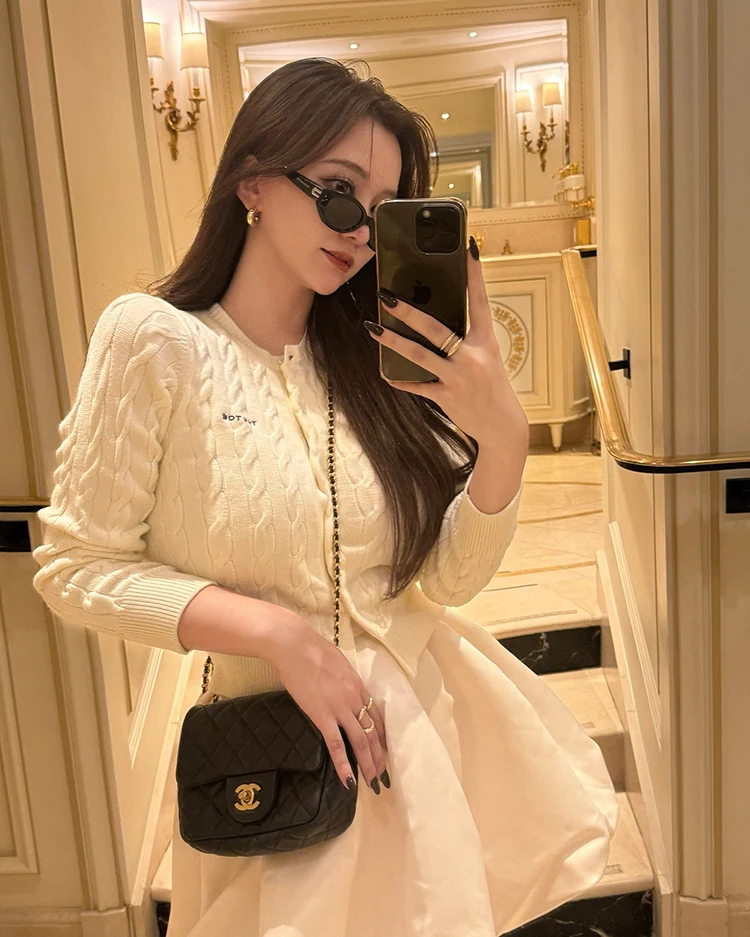Lautaro Spring Summer Sweet Cute Soft Shiny Satin Mini Bud Skirt Women with Shorts High Waist Short Luxury Designer Clothes