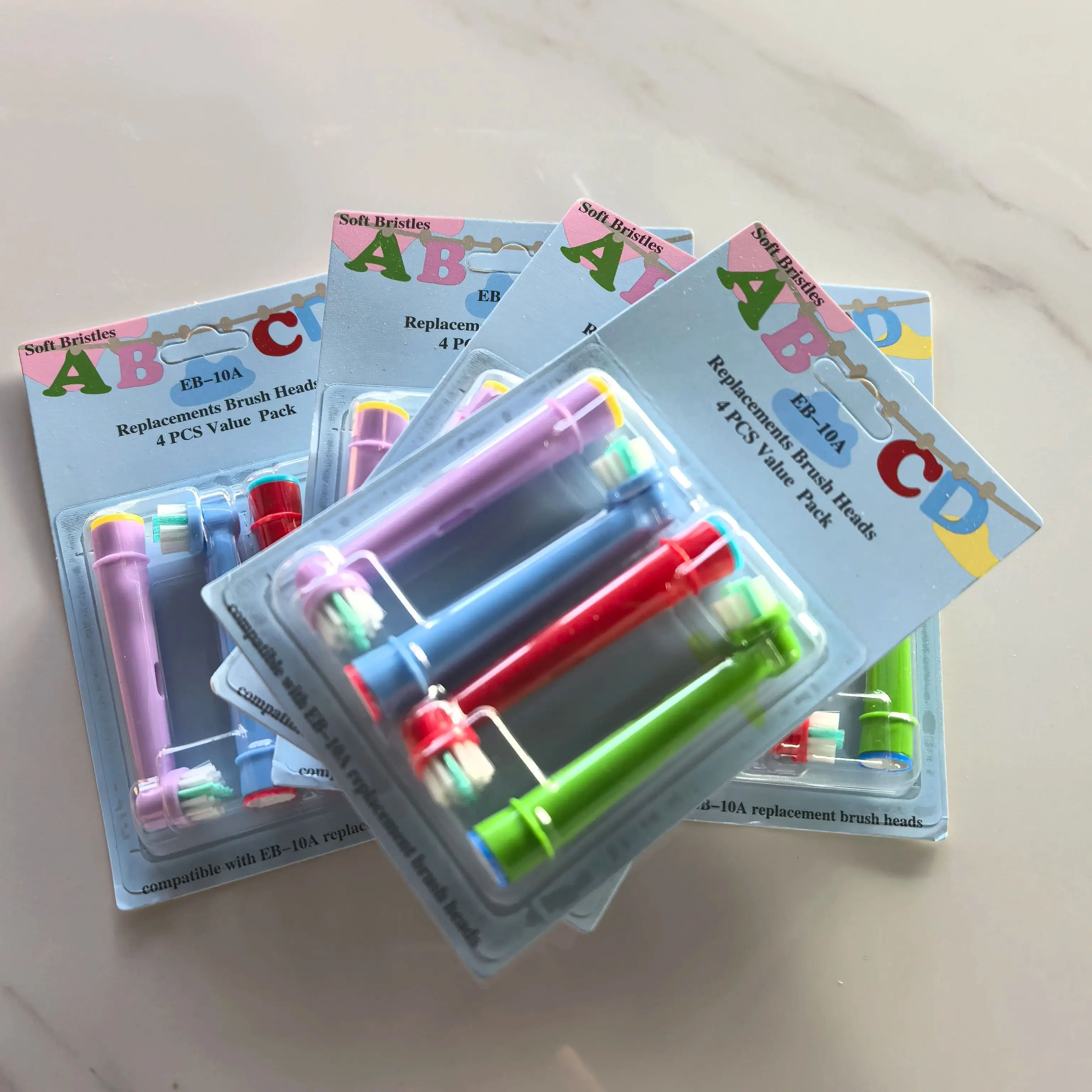 

20/16/4 шт. в партии EB-10A, сменная головка детской зубной щетки для Oral B серии, зубная щетка, зубная щетка, кроме Sonic & Pulsonic