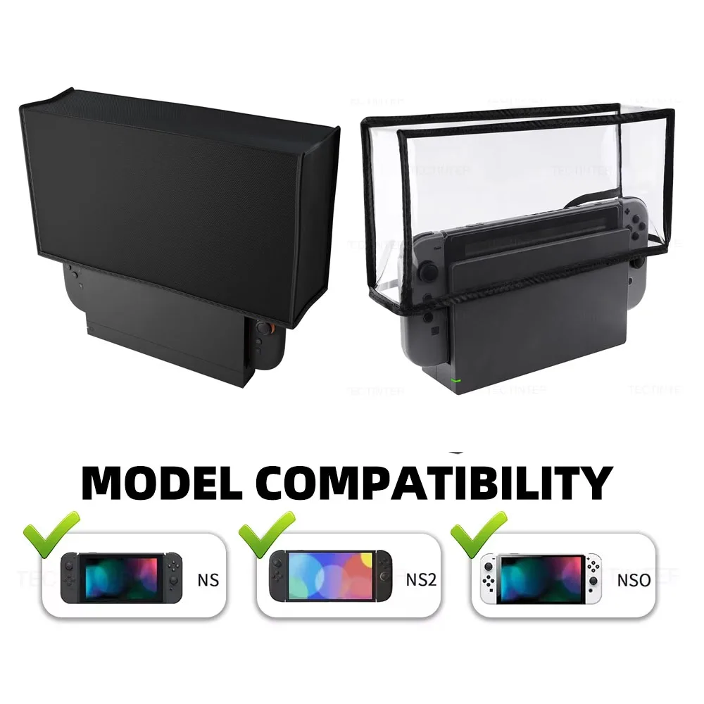 Dustproof Cover for NS Switch/2/OLED Game Console Dock Protective Case Sleeve Anti Scratch Dustproof For Switch/OLED Accessories