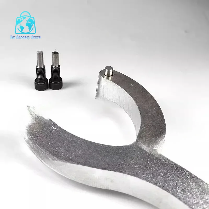Hydraulic Wrench for Piston & Arm Disassembly, 2-Jaw Excavator Cylinder Seal Replacement Tool