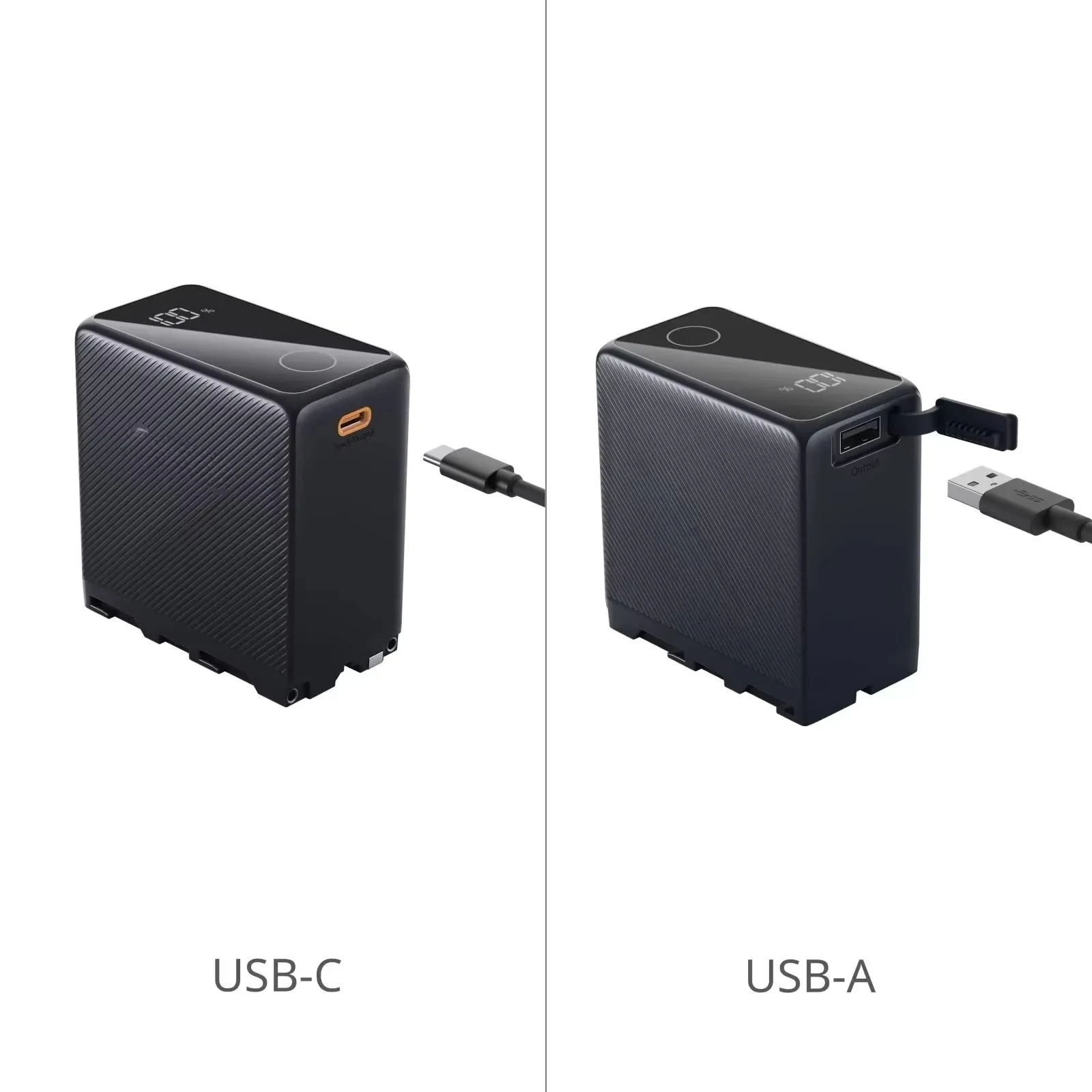 For SmallRig NP-F970 USB-C Direct Charge Battery 10500mAh High Capacity USB-C Interface Support PD 36W Fast Charging