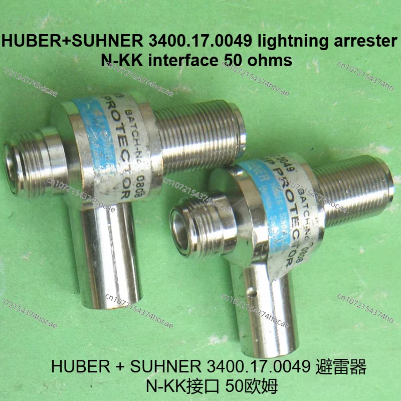 HUBER + SUHNER 3400.17.0049 N Гнездовой разрядник WIWI-HK CA-23RS 200 Вт DC-2000 МГц N-типа 50 Ом