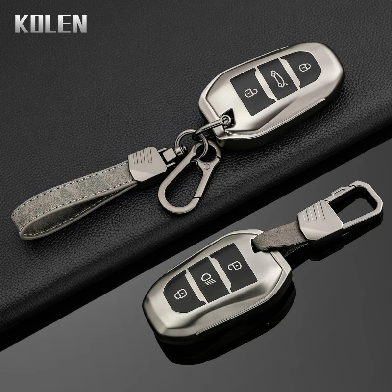 TPU Autoschlüssel-Hülle für Peugeot 3008 307 308 207 208 407 508 206 2008 301 5008 für Citroen C2 C3 C4 C5 Schlüsselhalter