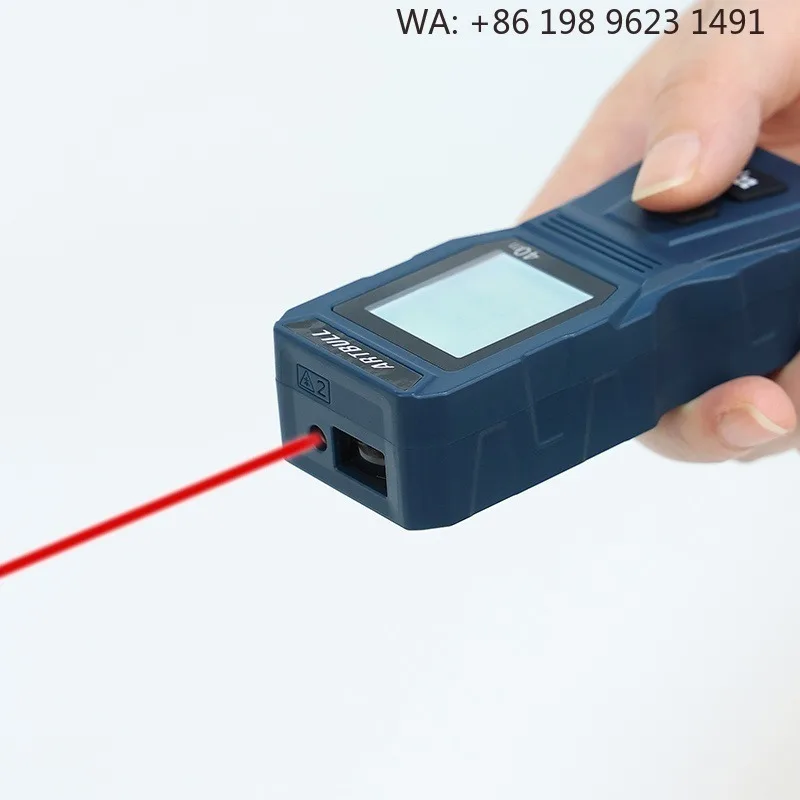 Mini Infrared Distance Meter 40m Tape Measure High Precision Backlight Construction Survey Range