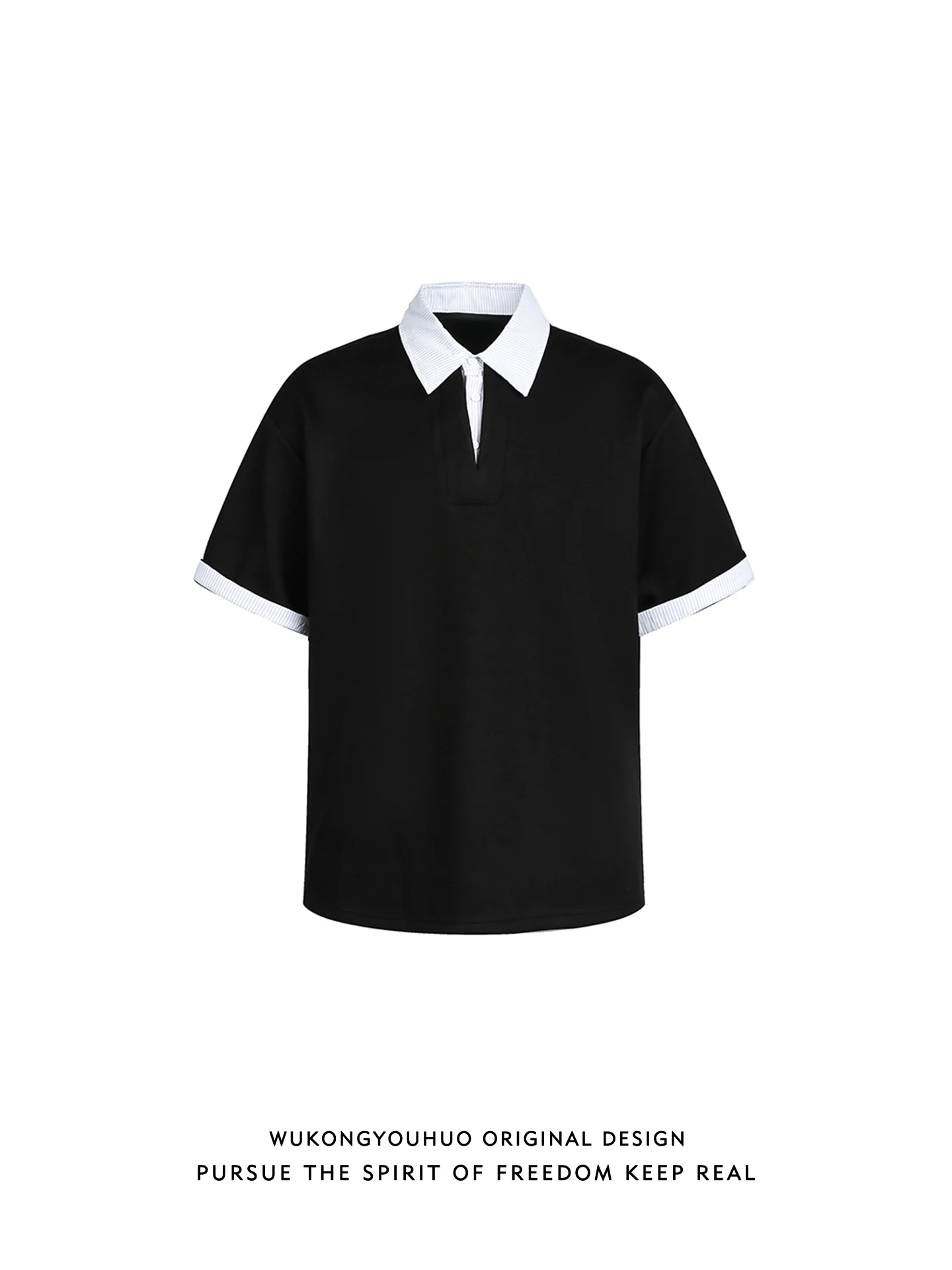 Loose Stripe ort Sve T-irt Men's Summer Faion Brand Couple's f Sve Body irt Youth Sle Casual Wear